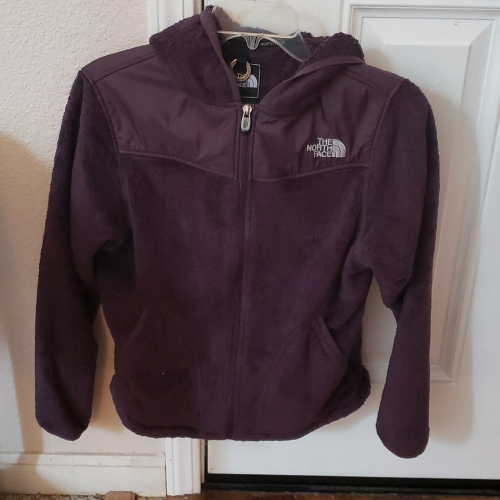 North Face hooded fleece